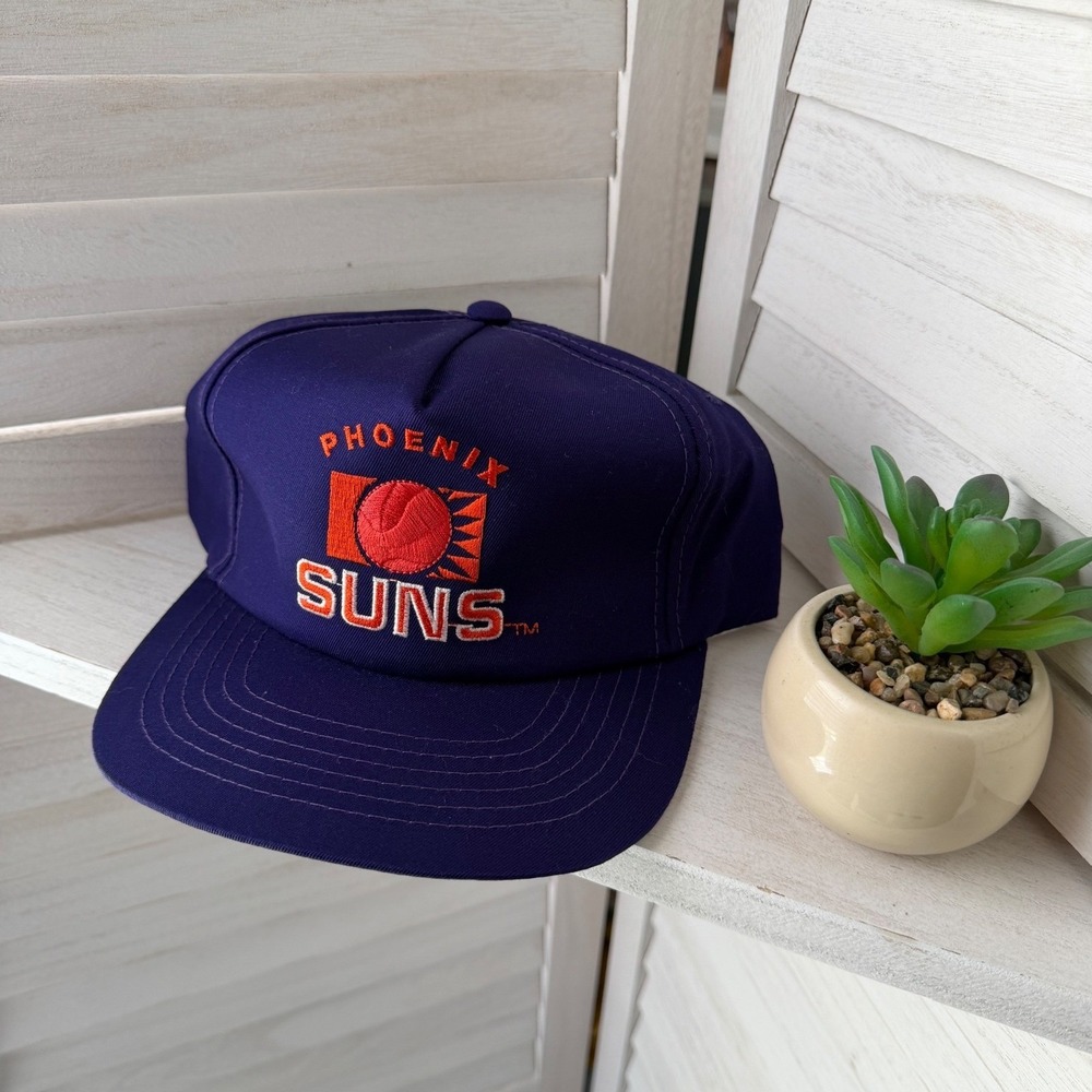 Vintage Phoenix Suns Sports Specialties Gameday Snapback Hat Purple NBA Mens